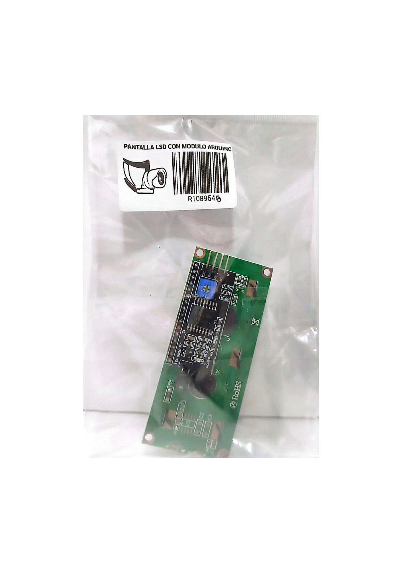 PANTALLA LCD CON MODULO ARDUINO